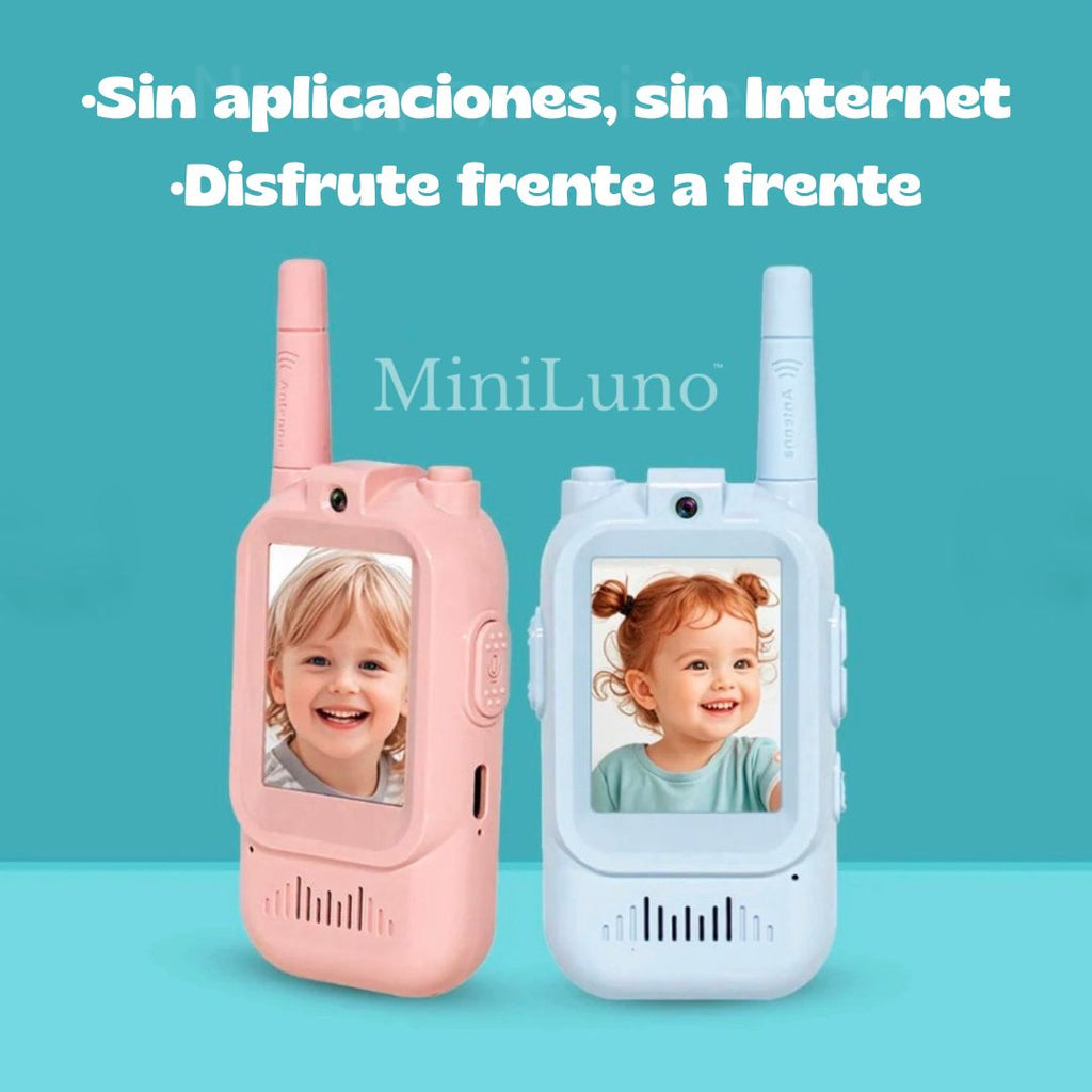 Walkie Talkie con Cámara (2 Uds.)